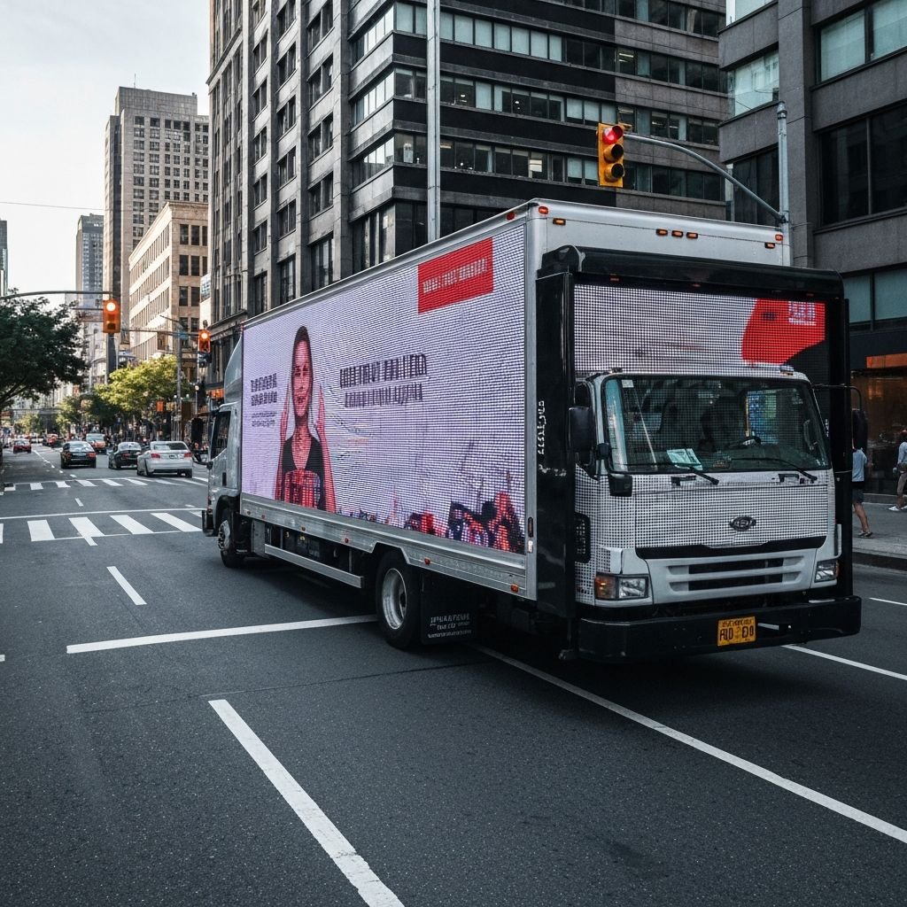 Mobile Truck LED Display